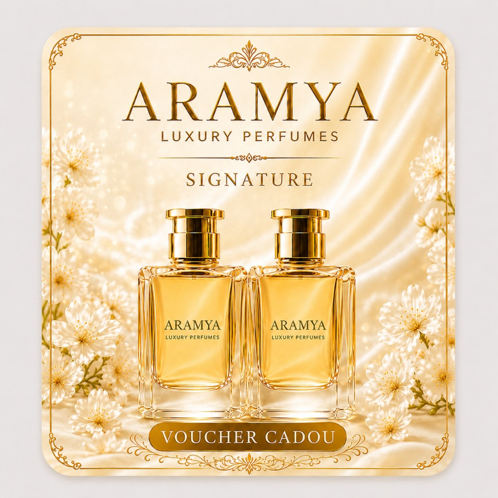 Voucher cadou ARAMYA — ARAMYA Signature